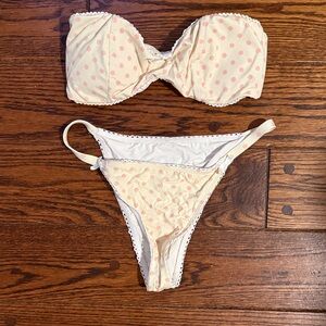 Dippin Daisies Polka Dot Bikini Set